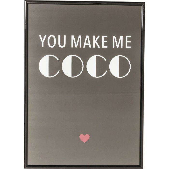 Картина в рамке KARE You Make Me Coco 60387