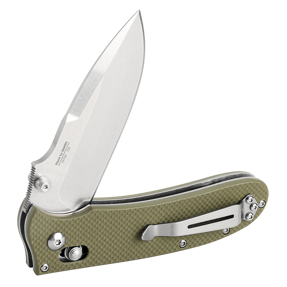 Нож складной туристический Ganzo D704-GR