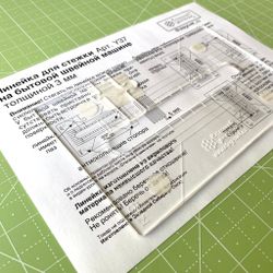 Линейка для стежки №37, 3 мм (aрт. Y37)