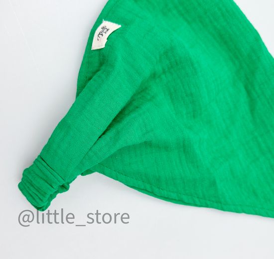 Косынка муслиновая, Зеленая