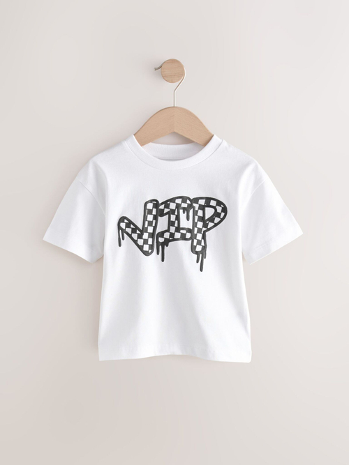 Футболка для мальчика Next E98-474, Белый