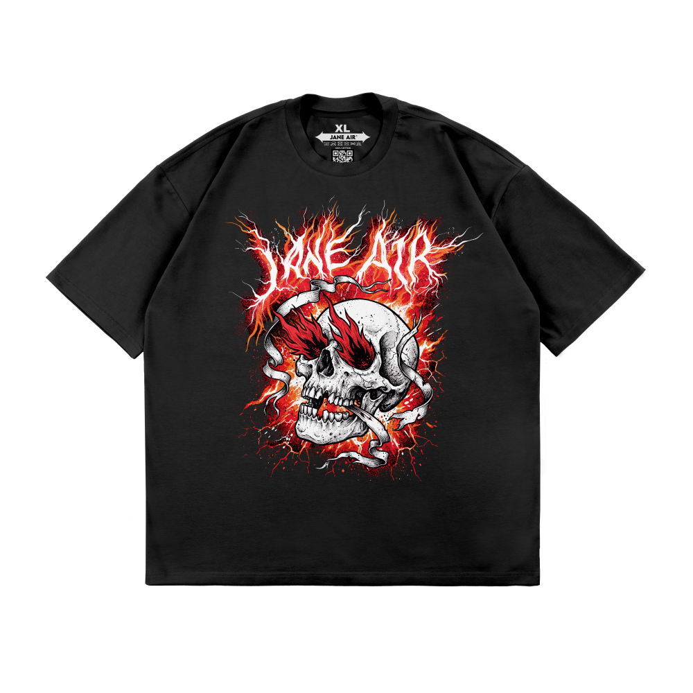 Футболка “ЧЕРЕП” OVERSIZE