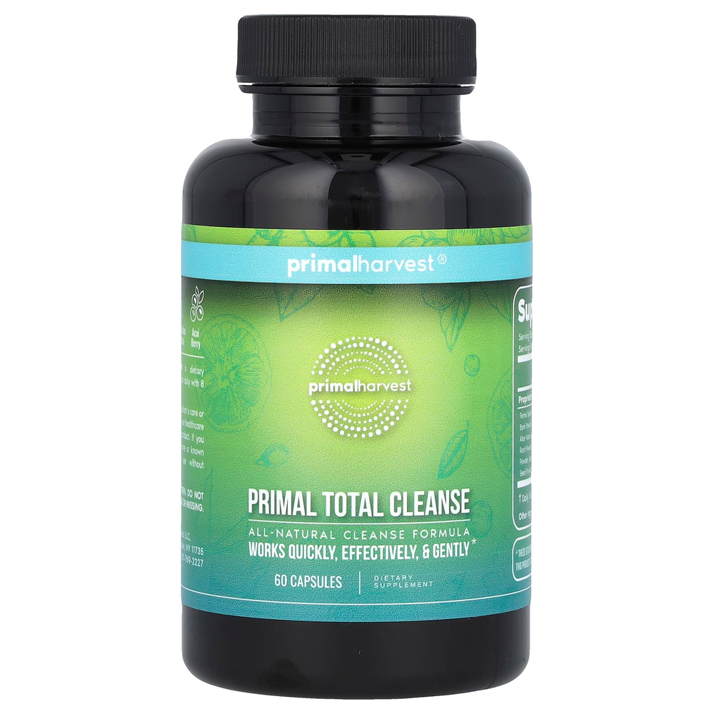 Primal Harvest, Primal Total Cleanse, 60 капсул