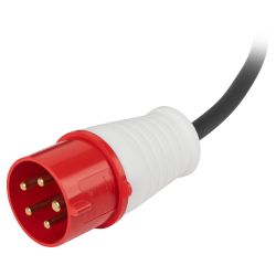 Удлинитель силовой ЭРА IND380-RM-3e-5x2,5-30m-IP44 380В на катушке 3 розетки 1xCEE 5P/2xSCHUKO 30м КГ 5х2,5 32А IP44 | Силовые удлинители