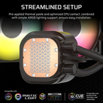 Система охлаждения жидкостная Corsair NAUTILUS 240 ARGB
