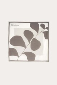 Платок из вискозы с шёлком