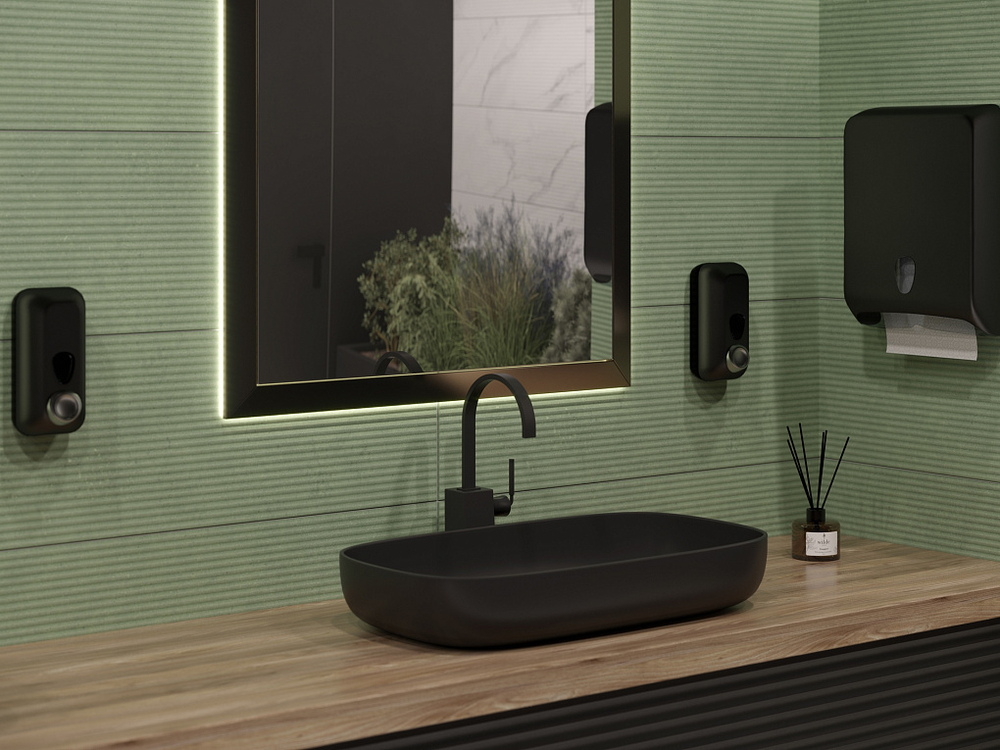Wabi-Sabi green wall 01 300х900 (1-й сорт)