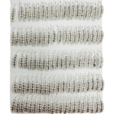 Мормышки вольфрамовые №3 Опарыш, цвет серебро, 0,6 гр.( набор 10 штук) цена указана за 1 штук