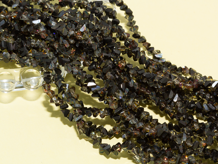 Нить бусин для украшений 4мм (ювелирное стекло)