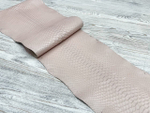 Rose Powder (0,6-0,8 мм) цв. Розовый, натуральная кожа питона