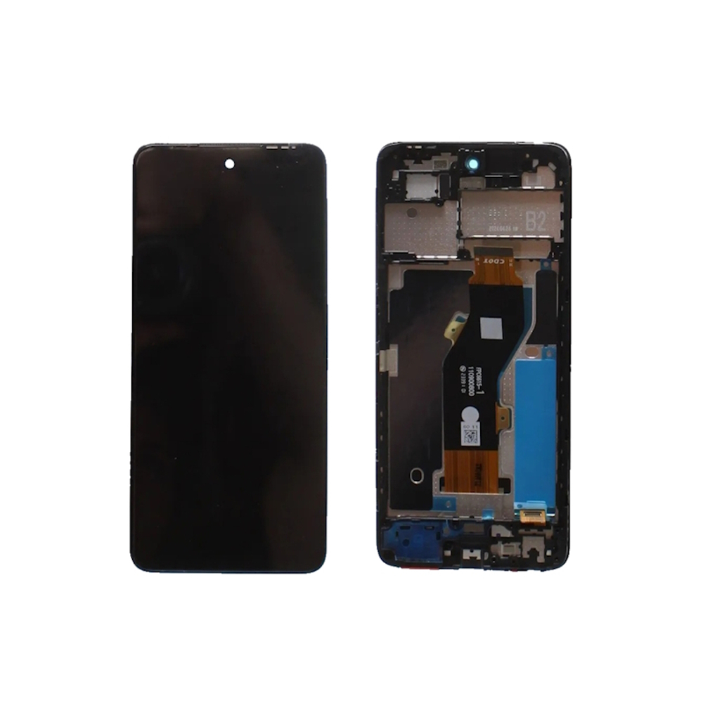 Дисплей для Tecno Spark Go 2024 (BG6) с рамкой Черный - OR X-Lux