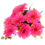 Искусственные цветы «Весеннее вдохновение» 48см 9цветков фуксия