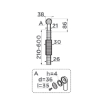 Сменный круглый перелив Omoikiri OV-1-R-AB022