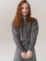 Кардиган для девочки AT1058 серый