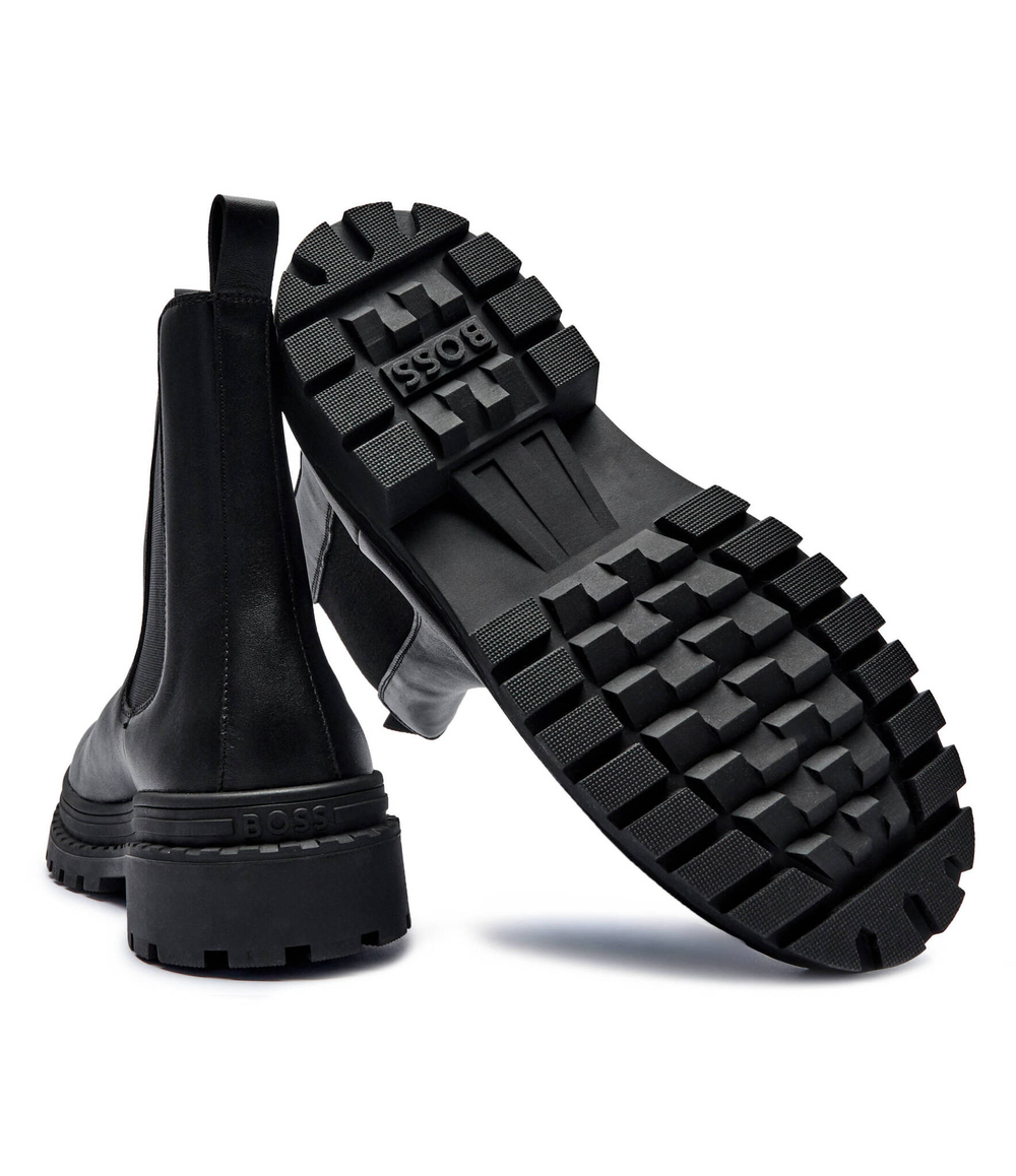 Кожаные челси Nebular_Cheb_lt BOSS BLACK - черный(50529189)