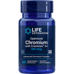 Optimized Chromium with Crominex 3+ 500 мкг 60 капсул Life Extension