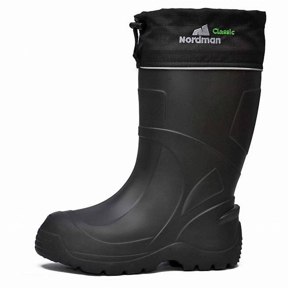 Сапоги Nordman Classic Pro до -50 ºС с меховым вкладышем (черные/оливковые)