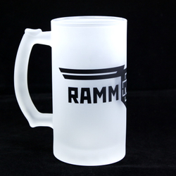 Бокал пивной Rammstein надпись (050)