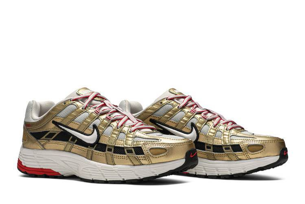 Кроссовки Nike P-6000 Light Bone (Женская размерная сетка)