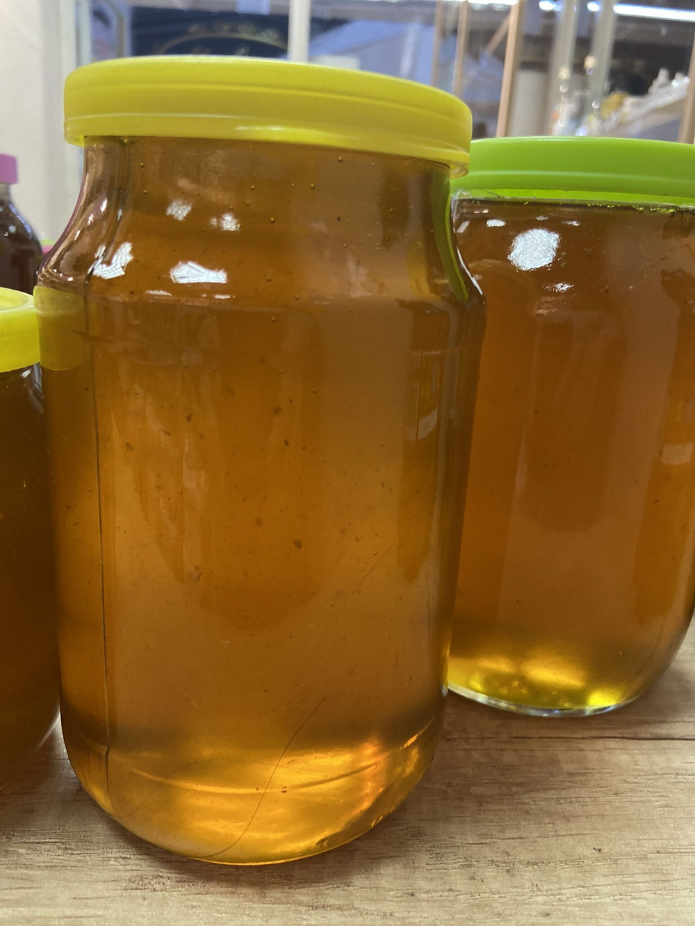 Мёд Цветочный Майский, натуральный 2024 с пасеки Брянского края ,1 литр (1,4 кг)