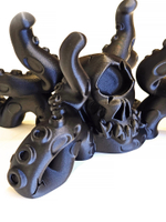 Кракен - универсальный держатель для геймпада, 3Д печать, черный матовый