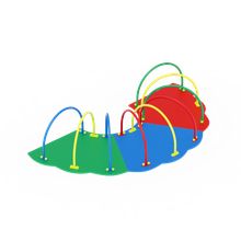 Игровое уличное оборудование Лаз Ручеек ИО 624