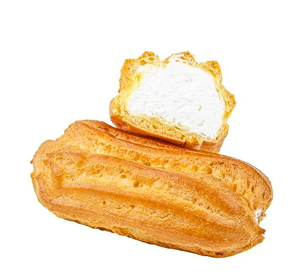 Пирожное "Эклер вкус Сливки" Комлево