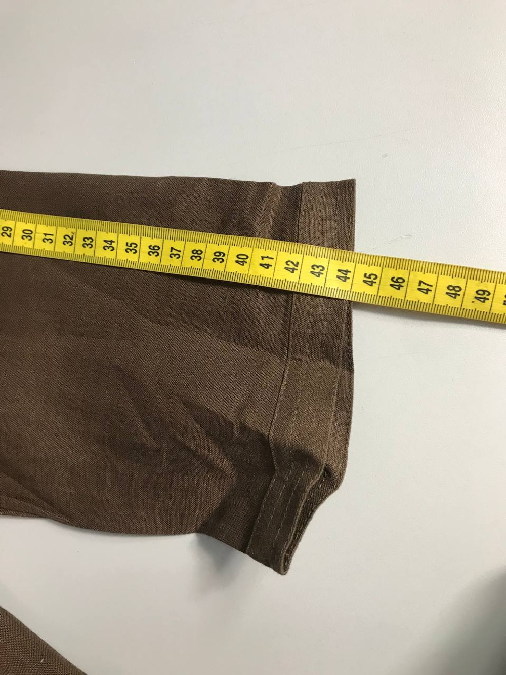 Блузка Zara льняная, маркировка М, визуально на 46 размер, новая