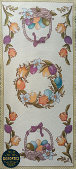 Гобеленовая столешница Пасхальная 46х102