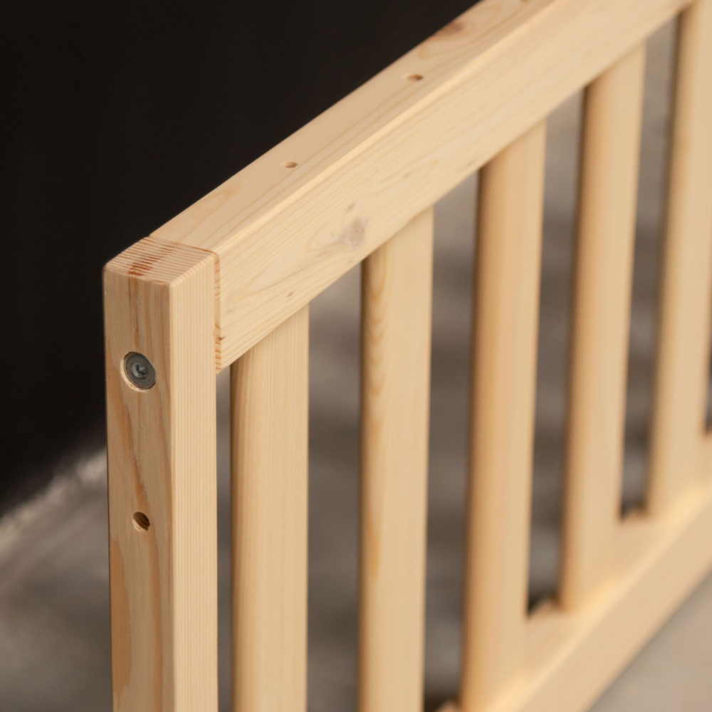 Бортик для кровати 90х200 Буфалина, в лаке