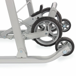 Санки-коляска "Ника детям 7-5" мятный с шишкой (серый каркас)