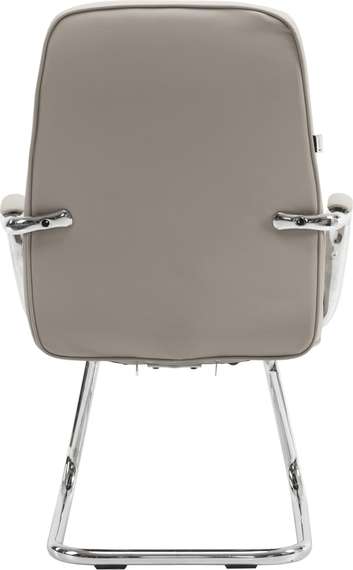 Кресло для посетителей Everprof Vesta CF Экокожа Бежевый