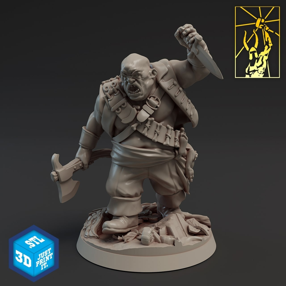 Ogor / Ogr Pirate Maneater / Glutton