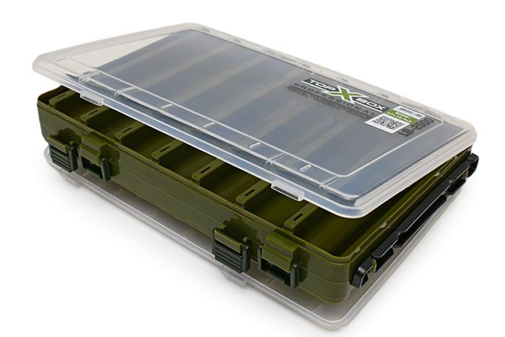 Коробка для приманок LB - 400, оранжевое основание