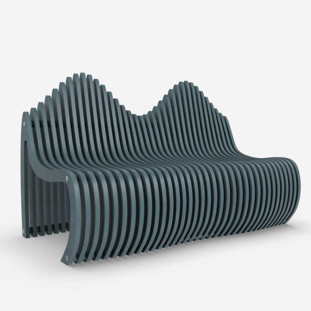 Параметрическая скамейка SKP-07