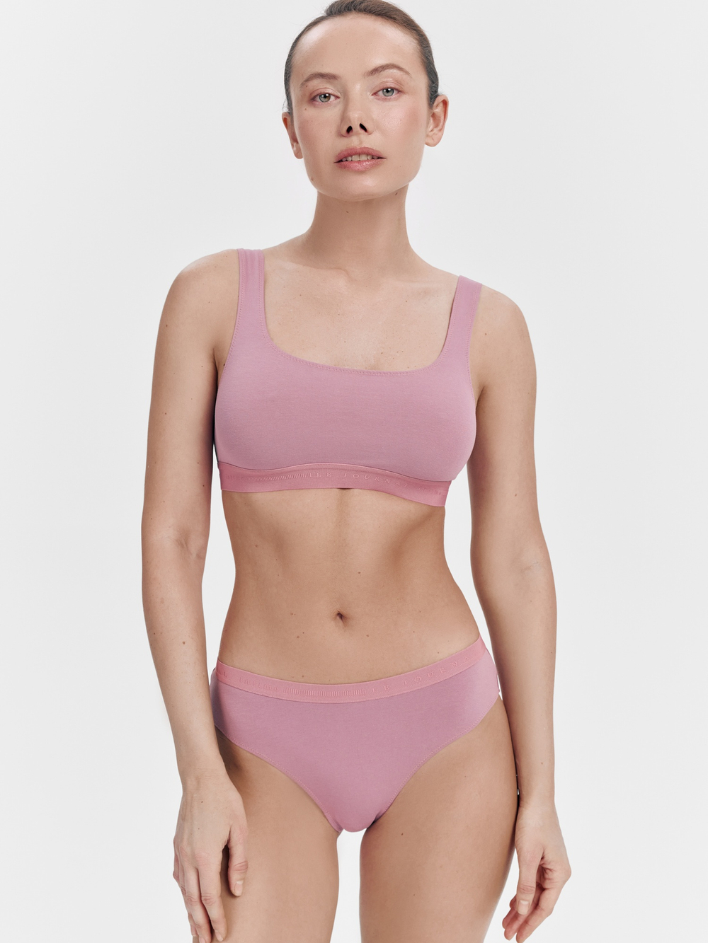 Трусы слипы Basic Cotton (пыльная роза)