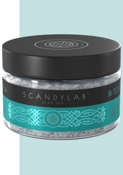 Соляной скраб для тела SCANDYLAB DEAD SEA
