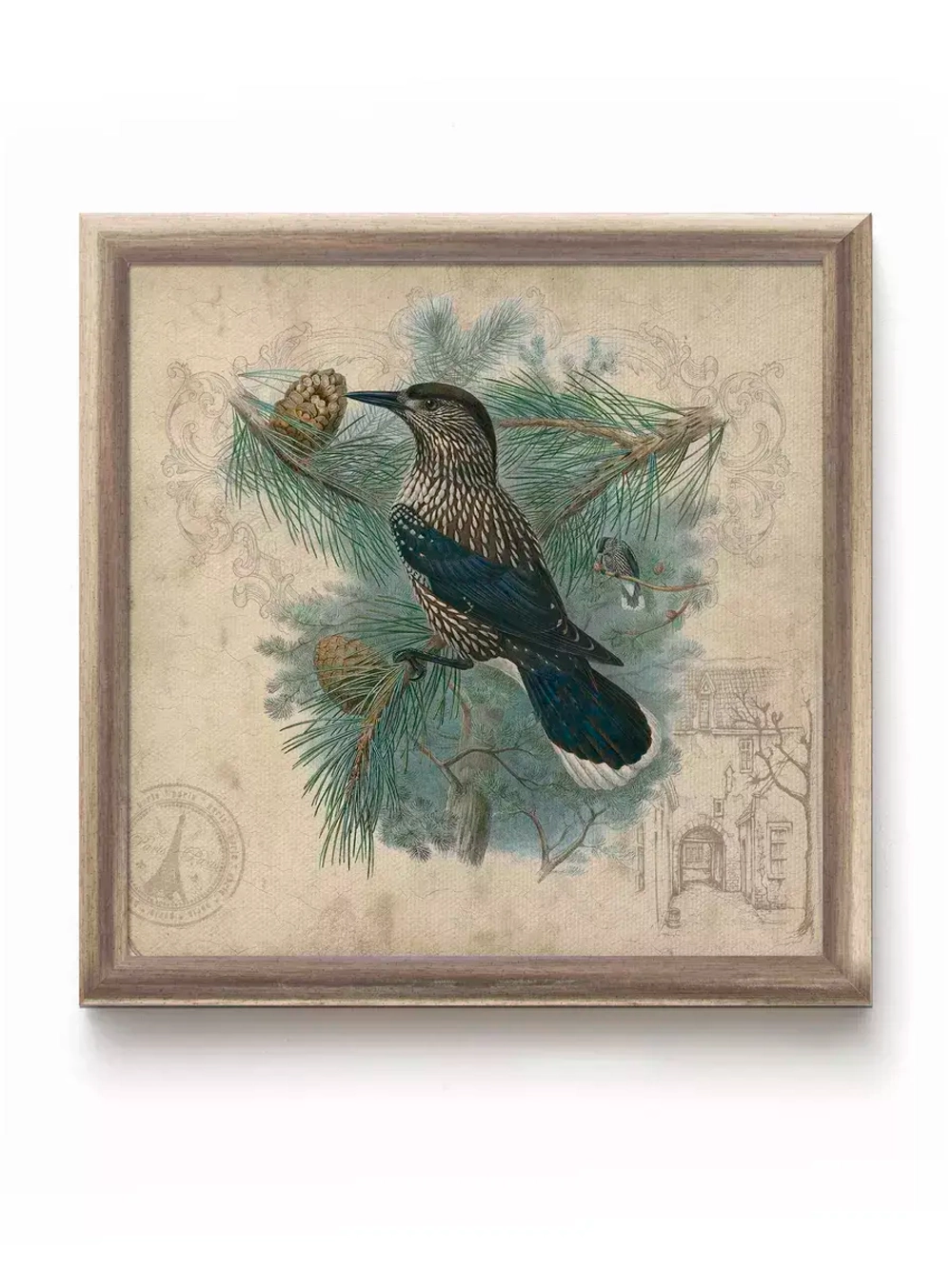 Картины на стену интерьерные набор 4 шт