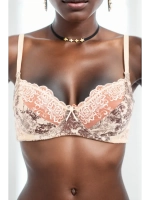 Французская модель Бюстгальтера большой размер с косточками