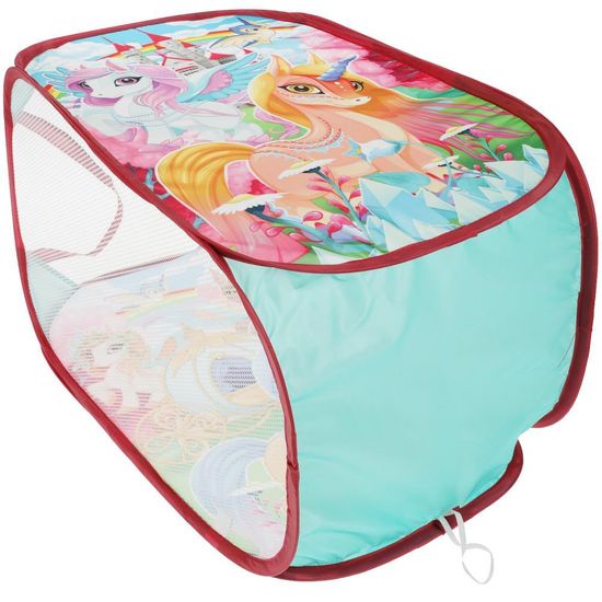 Корзина для игрушек единороги 36*58см ИГРАЕМ ВМЕСТЕ