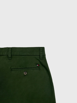 Шорты чинос Tommy Hilfiger Straight Fit Twill Wondrous Green