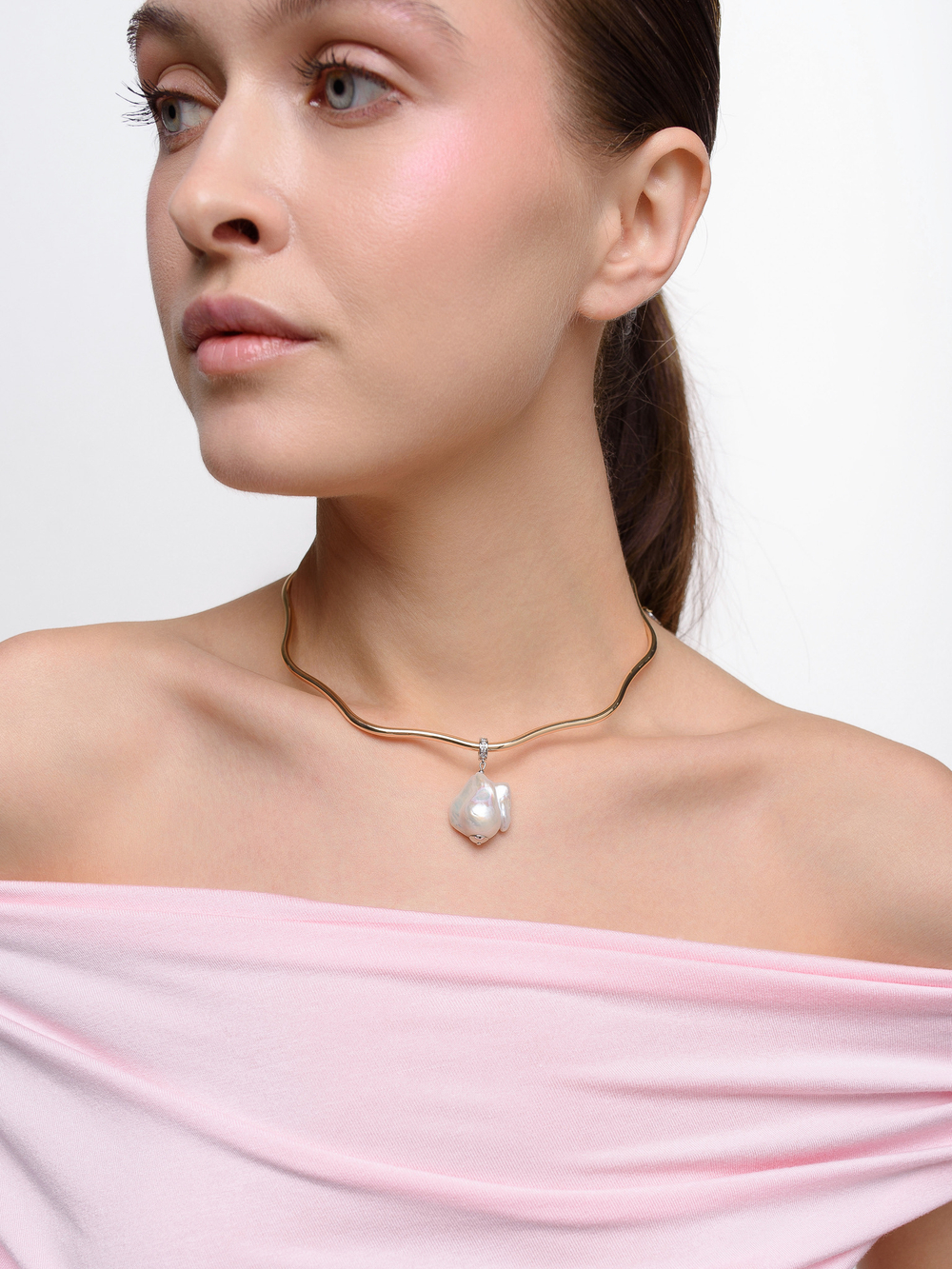 Колье "Hope Pearl" Gold