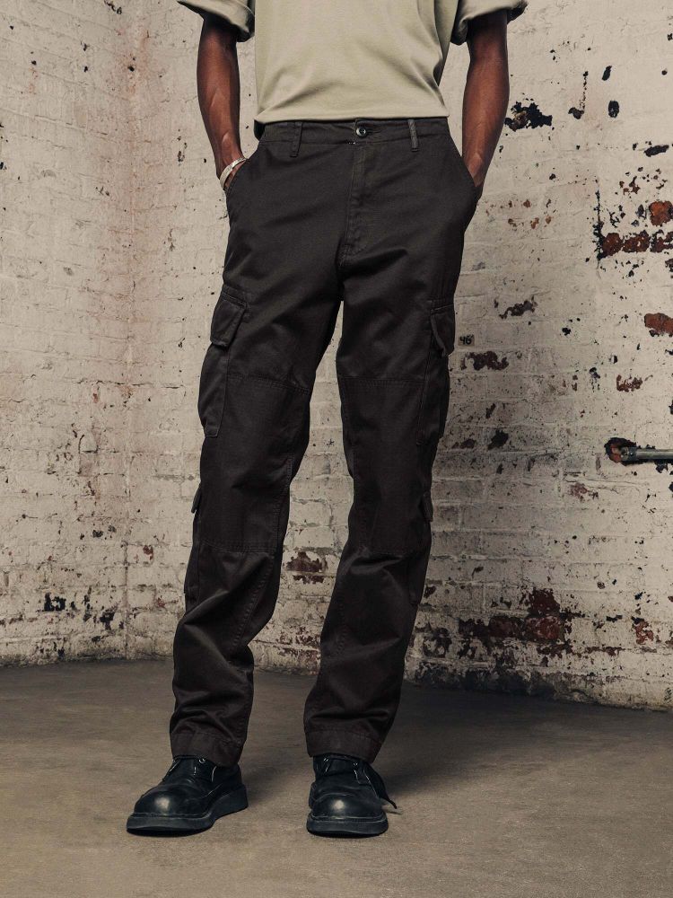 Брюки Alpha Industries ACU Pant black (черные)