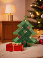 Набор для творчества стеклянная мозаика ЕЛОЧКА 12 см.