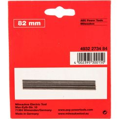 Ножи для рубанка Milwaukee 82мм 2шт (484)