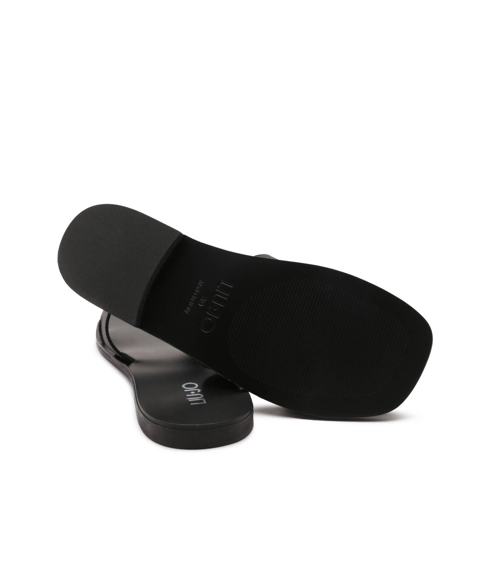 Шлепанцы кожаные saba 06 Liu Jo - черный(SA3151 P0102)