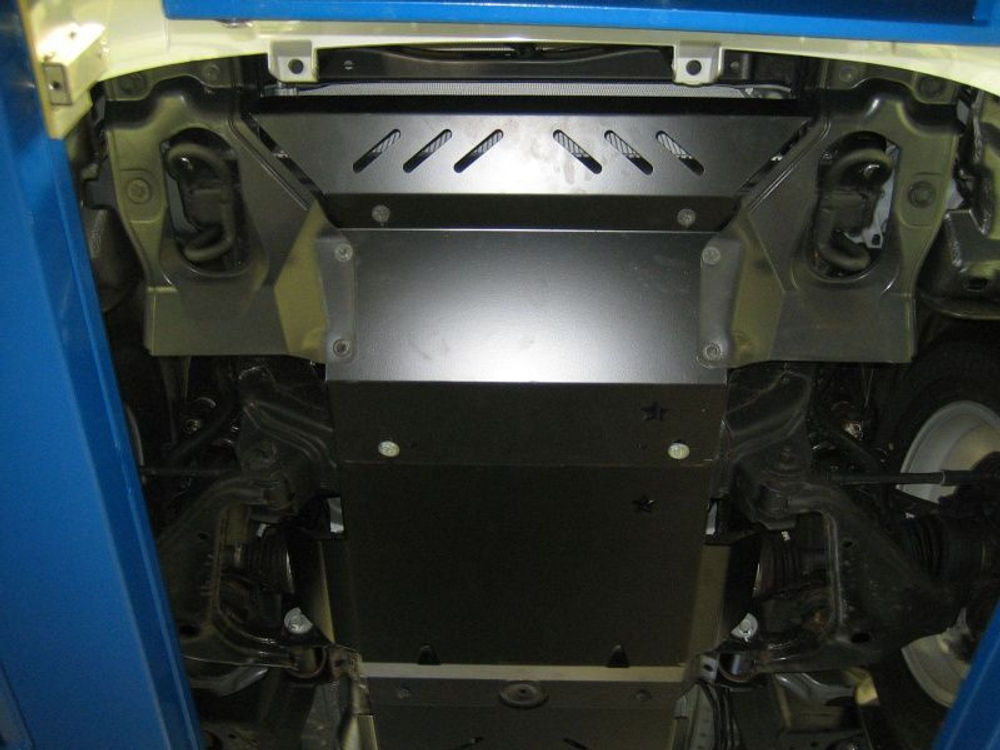Защита картера Sheriff для Toyota Hilux VII 2005-2015 арт.24.1157 V2