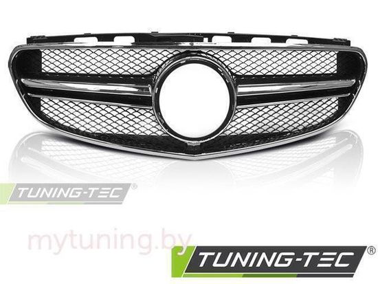 Решетка E63 AMG STYLE BLACK CHROME для Mercedes E W212 FL
