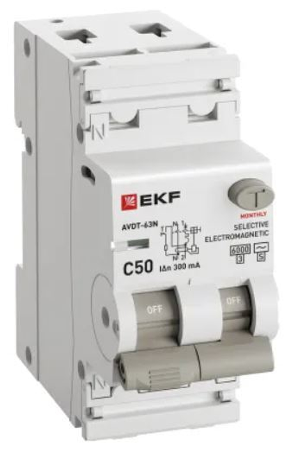 Автомат дифференциальный EKF D63N26MS50C100