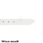 Ремень WILD BEAR RM-046f White Premium (120 см)